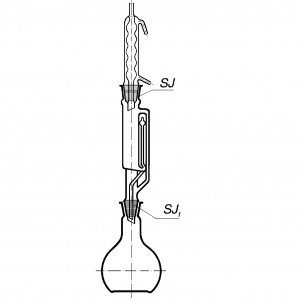 Bộ chiết Soxhlet 500ml Simax